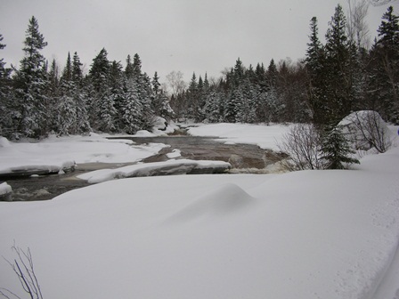 Ledge Falls in Baxter State Park